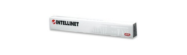 INTELLINET ORGANIZADOR HORIZONTAL DE CABLES METALICO PARA RACK-GABINETE 19 1U 5CM