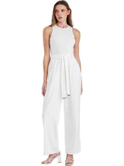PALAZZO CON CINTO BLANCO SCHATZ WOMAN