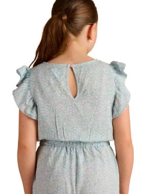 PALAZZO ESTAMPADO AZUL HOLLY LAND KIDS
