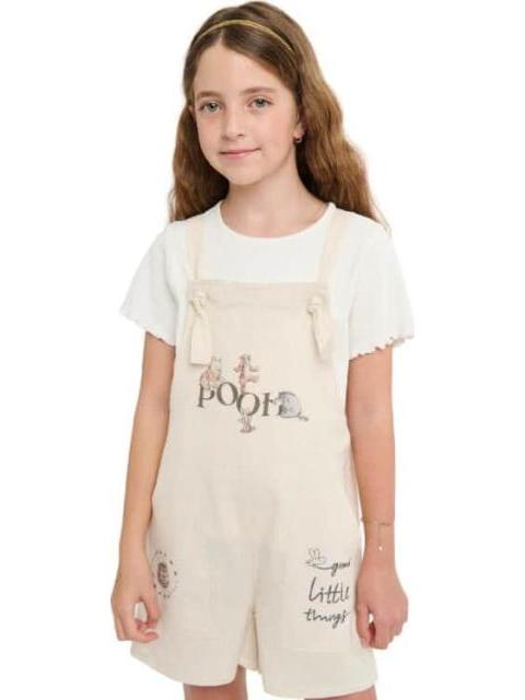 PALAZZO HOT PANTS PALAZZO HOT PANTS ESTAMPADO BEIGE WINNIE THE POOH