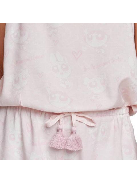 PALAZZO HOT PANTS PALAZZO HOT PANTS ESTAMPADO ROSA LAS CHICAS SUPER PODEROSAS