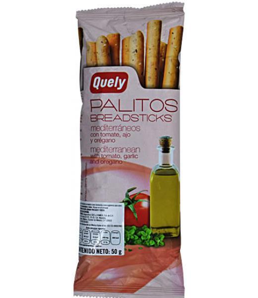 PALITOS SABOR MEDITERRANEO 50 G QUELY