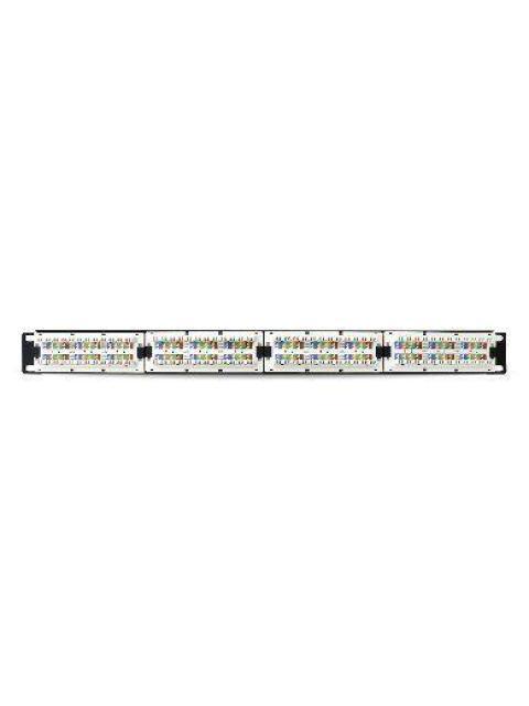 PANEL DE PARCHEO BROBOTIX 24 PUERTOS CAT6 NEGRO 497608