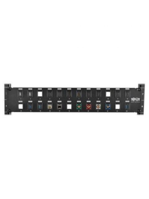TRIPP LITE BY EATON PANEL DE PARCHEO CAT5E- CAT6 24 PUERTOS RJ-45 1U NEGRO - ¡ENVIO GRATIS LIMITADO A 5 PRODUCTOS POR CLIENTE!