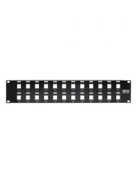 TRIPP LITE BY EATON PANEL DE PARCHEO CAT5E- CAT6 24 PUERTOS RJ-45 1U NEGRO - ¡ENVIO GRATIS LIMITADO A 5 PRODUCTOS POR CLIENTE!