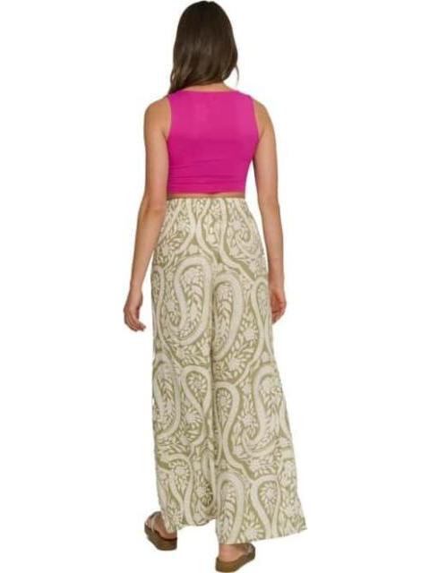 PANTALON ABIERTO ESTAMPADO VERDE PRIMARK