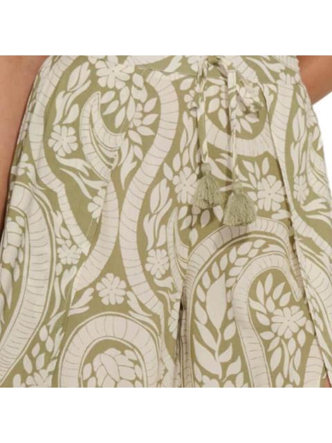 PANTALON ABIERTO ESTAMPADO VERDE PRIMARK