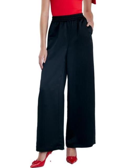 PANTALON ACAMPANADO NEGRO HOLLY LAND
