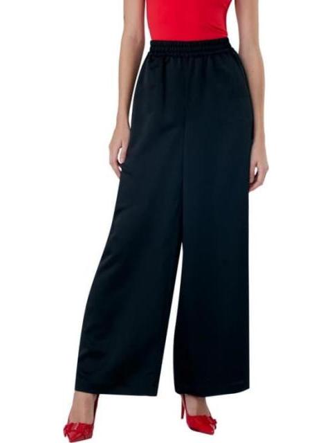 PANTALON ACAMPANADO NEGRO HOLLY LAND