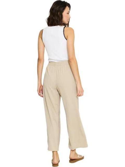 PANTALON ANCHO BEIGE HOLLY LAND