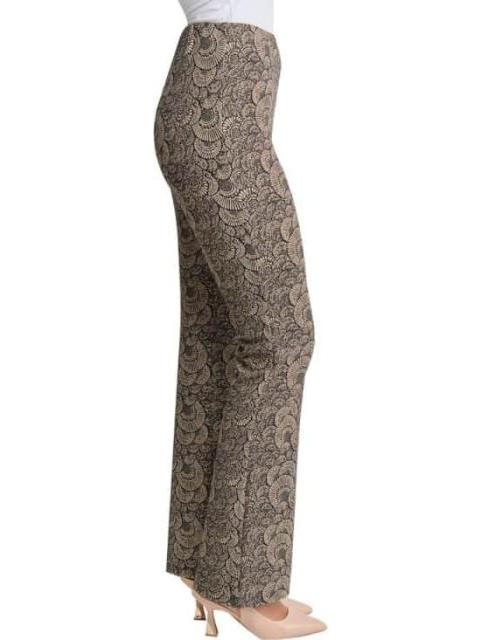 PANTALON ANCHO ESTAMPADO BLANCO/NEGRO HOLLY LAND