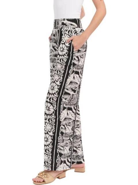 PANTALON CINTURA ALTA BLANCO/NEGRO HOLLY LAND
