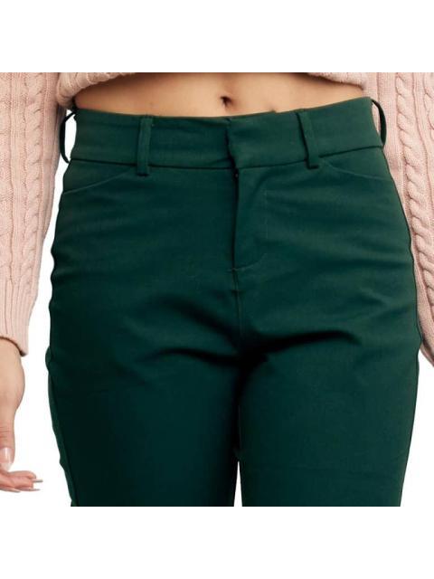 PANTALON CINTURA ALTA VERDE HOLLY LAND