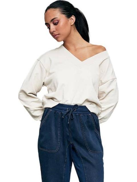PANTALON CINTURA REGULAR AZUL MARINO HOLLY LAND