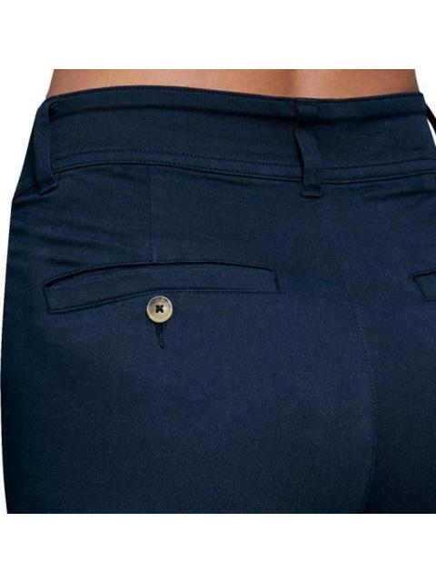 PANTALON CINTURA REGULAR AZUL MARINO HOLLY LAND