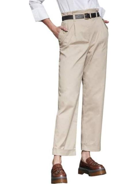 PANTALON CINTURA REGULAR BEIGE HOLLY LAND