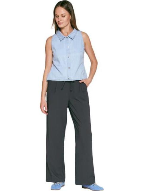 PANTALON CINTURA REGULAR GRIS HOLLY LAND