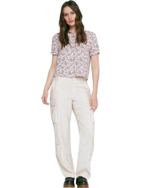 PANTALON CINTURA REGULAR MARFIL HOLLY LAND