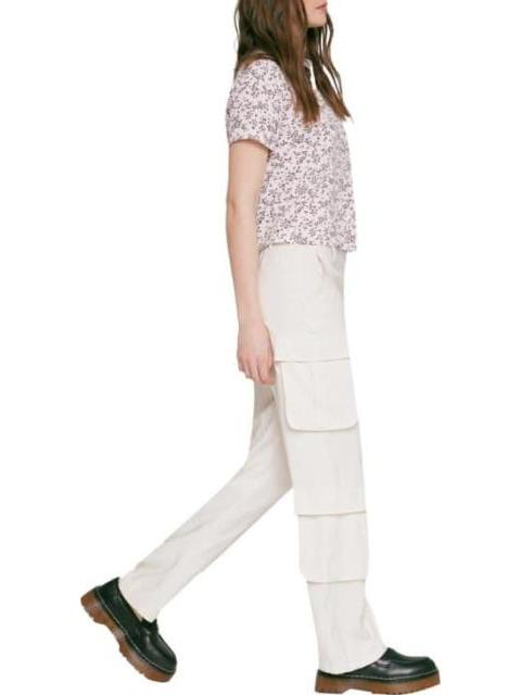PANTALON CINTURA REGULAR MARFIL HOLLY LAND