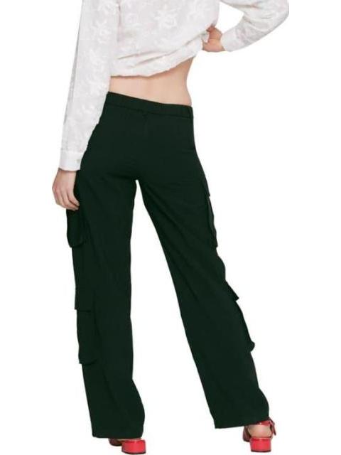 PANTALON CINTURA REGULAR NEGRO HOLLY LAND