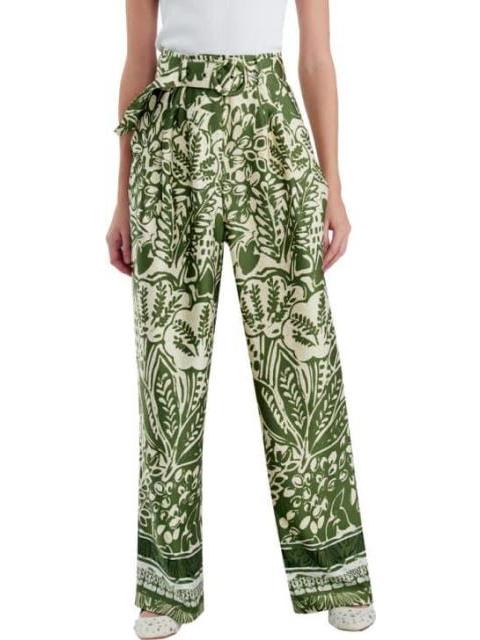 PANTALON CINTURA REGULAR VERDE HOLLY LAND
