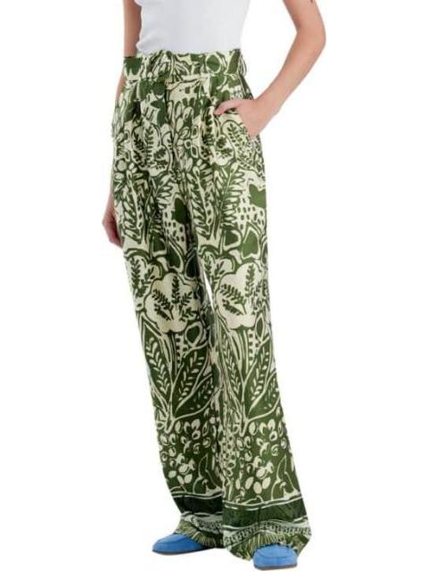 PANTALON CINTURA REGULAR VERDE HOLLY LAND