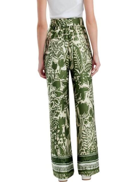 PANTALON CINTURA REGULAR VERDE HOLLY LAND