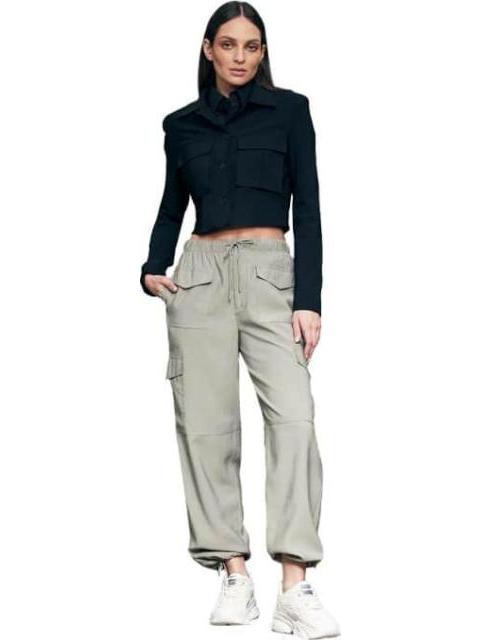 PANTALON CINTURA REGULAR VERDE OLIVO HOLLY LAND