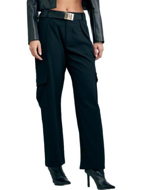 PANTALON CINTURA SUPERALTA NEGRO HOLLY LAND