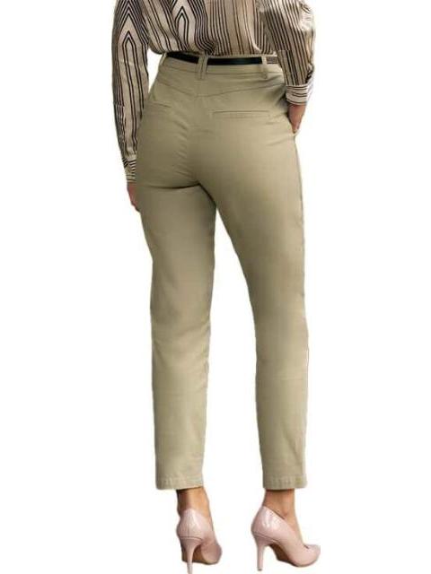 PANTALON CON CINTURON AZUL MENTA HOLLY LAND