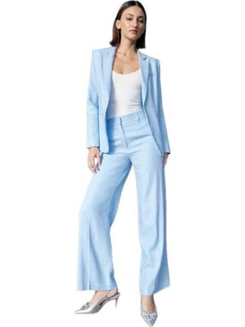 PANTALON DE LINO AZUL HOLLY LAND