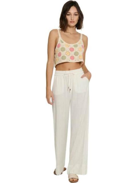 PANTALON DE LINO BEIGE HOLLY LAND