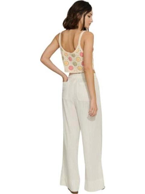 PANTALON DE LINO BEIGE HOLLY LAND