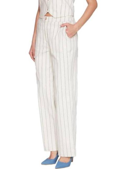 PANTALON DE LINO BLANCO HOLLY LAND