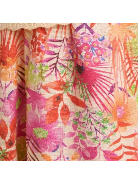PANTALON DE LINO ESTAMPADO MULTICOLOR HOLLY LAND KIDS