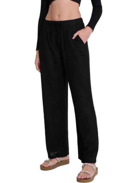 PANTALON DE LINO NEGRO HOLLY LAND