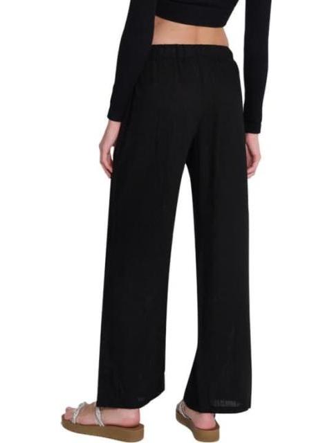 PANTALON DE LINO NEGRO HOLLY LAND