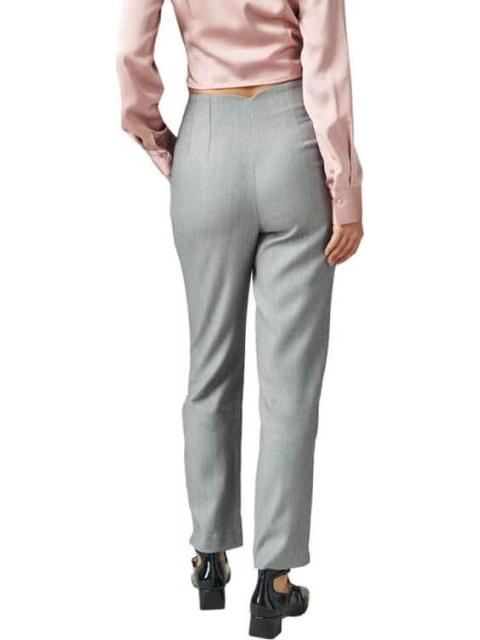 PANTALON DE VESTIR GRIS HOLLY LAND