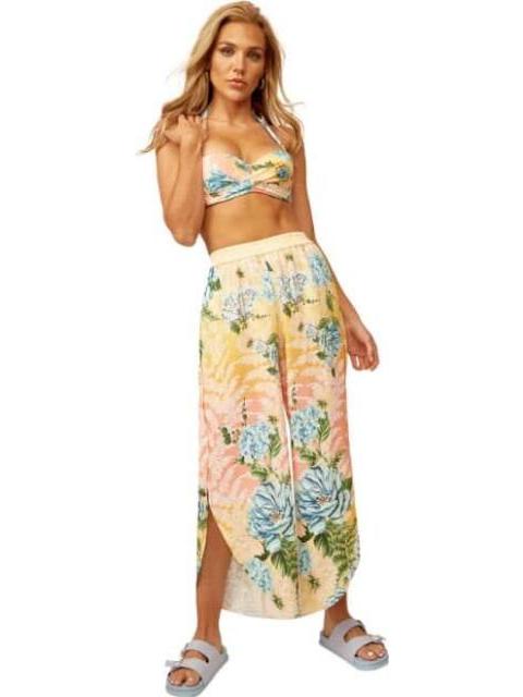 PANTALON ESTAMPADO AMARILLO HOLLY LAND