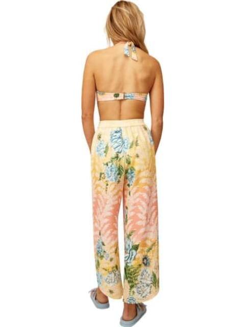 PANTALON ESTAMPADO AMARILLO HOLLY LAND
