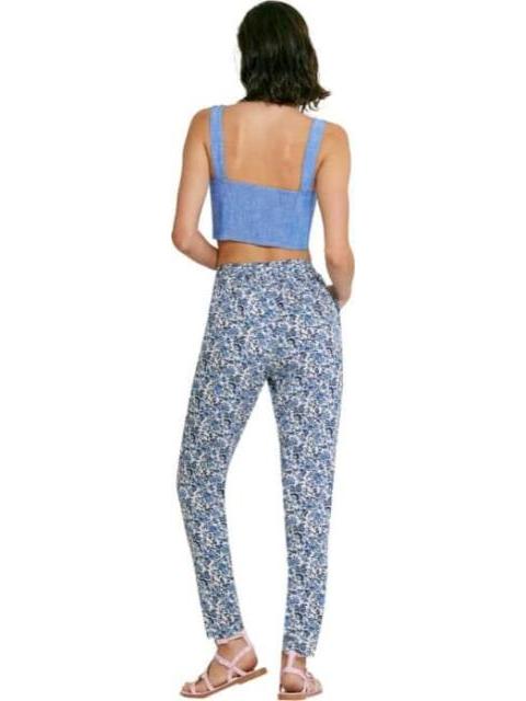 PANTALON ESTAMPADO RECTO AZUL PRIMARK