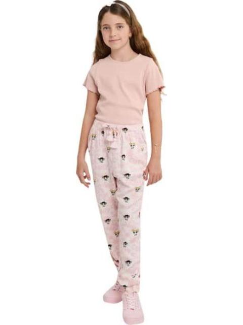 PANTALON ESTAMPADO ROSA LAS CHICAS SUPER PODEROSAS
