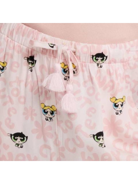 PANTALON ESTAMPADO ROSA LAS CHICAS SUPER PODEROSAS