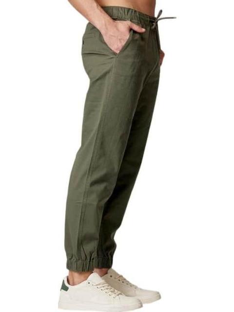 PANTALON JOGGER VERDE OLIVO NEXT CO