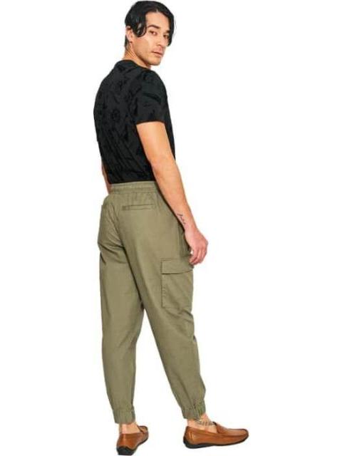 PANTALON LINO VERDE OLIVO NEXT CO