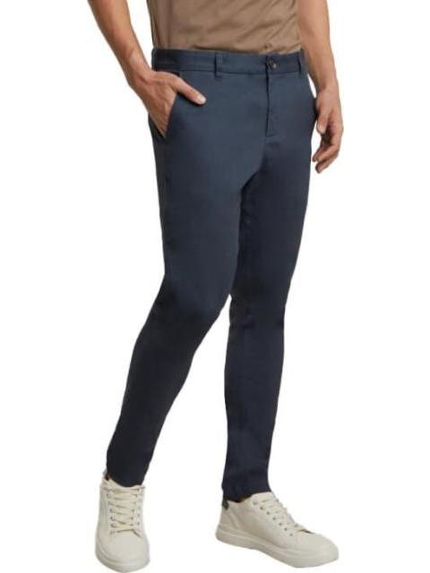 PANTALON LISO AZUL MARINO D.E.E.P SELECTION