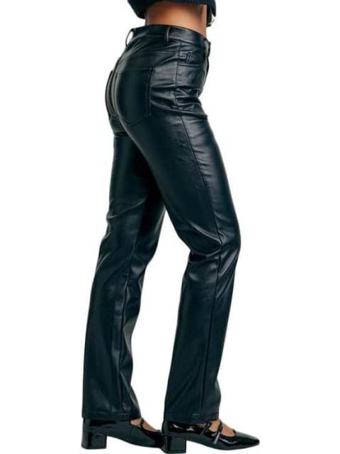 PANTALON PIEL VEGANA NEGRO HOLLY LAND