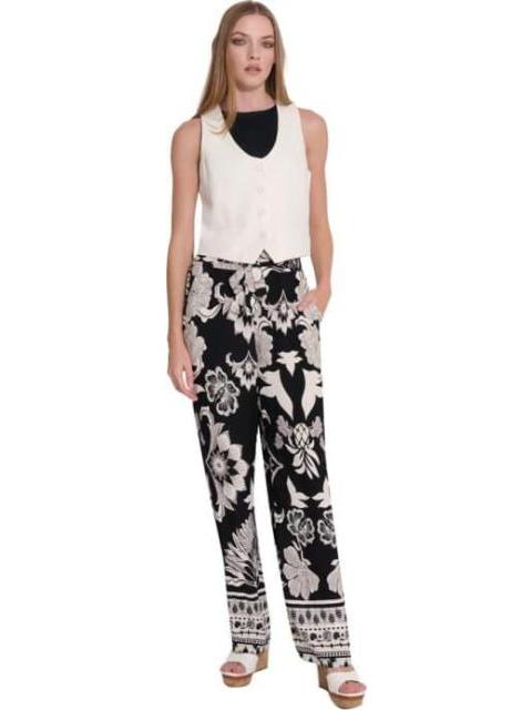 PANTALON PIERNA ANCHA NEGRO PRIMARK