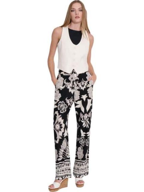 PANTALON PIERNA ANCHA NEGRO PRIMARK
