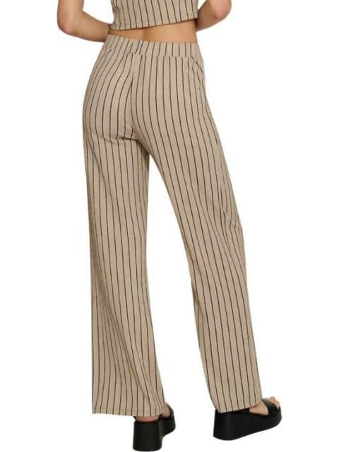 PANTALON RAYAS BEIGE HOLLY LAND